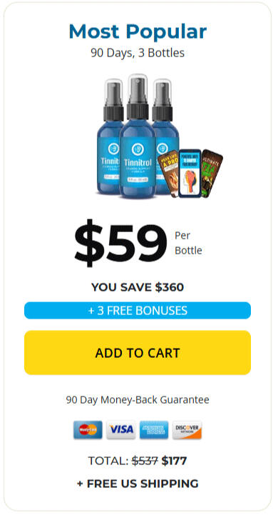tinnitrol 3 bottle